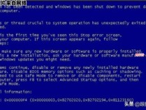 电脑蓝屏故障解决方法大全