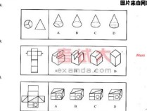 行政职业能力测验中探索立体图形的情景