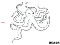 如何绘画出可怕的章鱼形象？