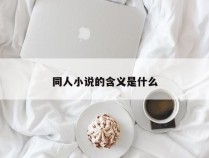 同人小说的含义是什么