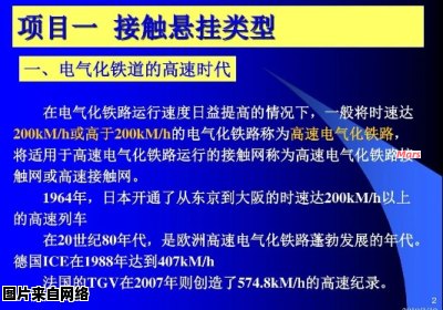 电气化铁路高速接触网的技术发展