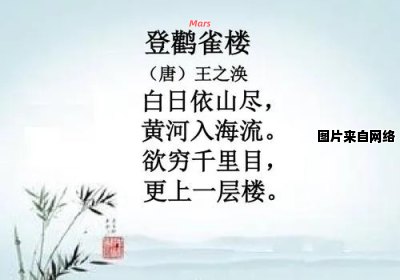 解析鹳雀楼中的诗句的含义