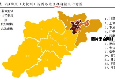 杭州市区域划分图，详细了解杭州市各区划分