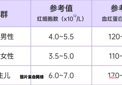 贫血的血常规检查应关注哪些指标？